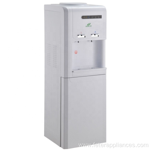 White color without cabinet cold and hot bottled water dispenser